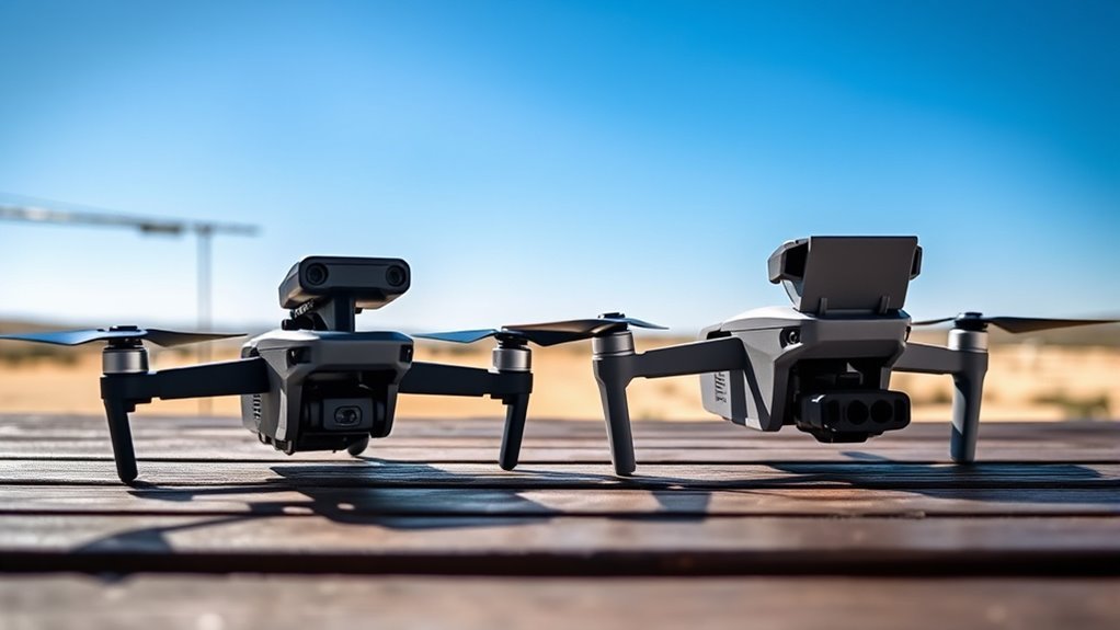 drone comparison range showdown