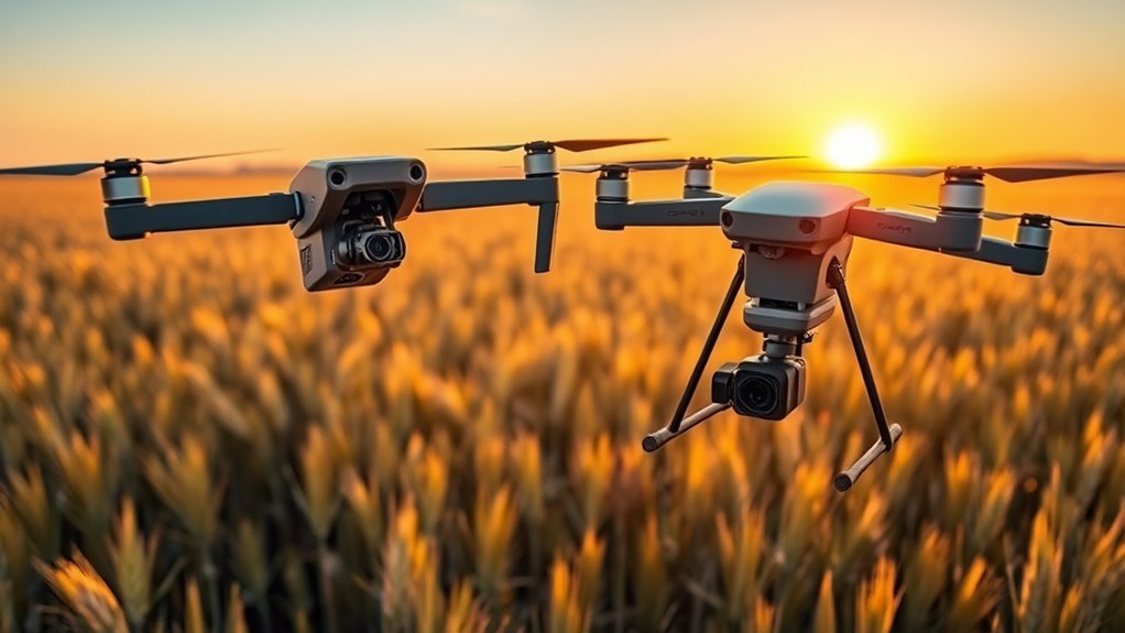 drone crop monitoring comparison