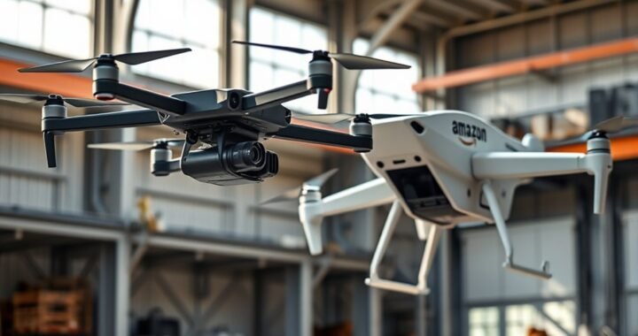 Lucid Drones vs. Amazon MK30: Industrial Delivery Comparison