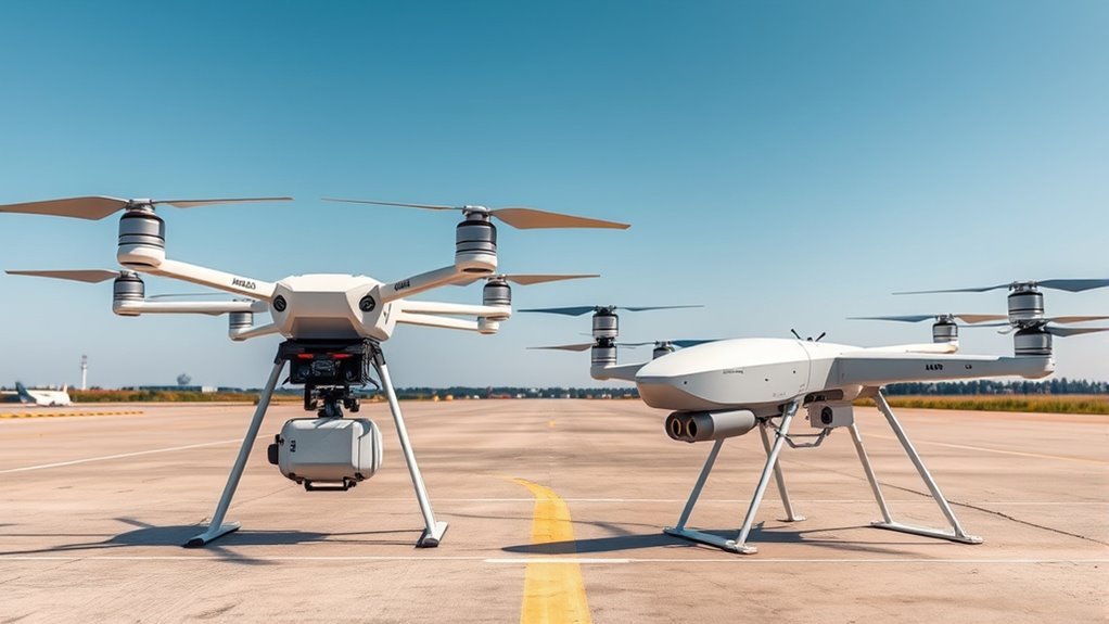 drone delivery technology comparison
