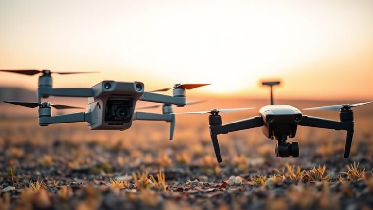 drone distance comparison clash
