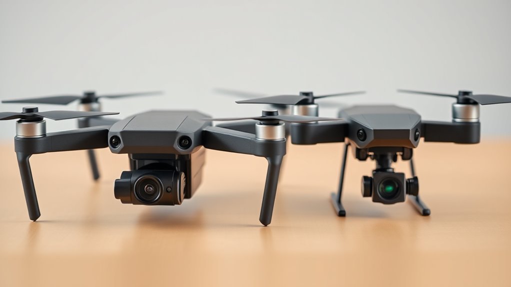 drone features comparison overview