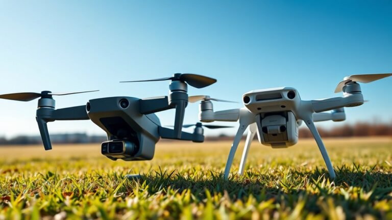 drone flight range comparison