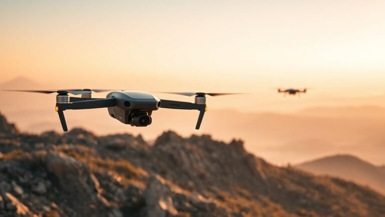 drone flight range comparison