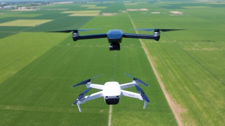 drone flight range comparison