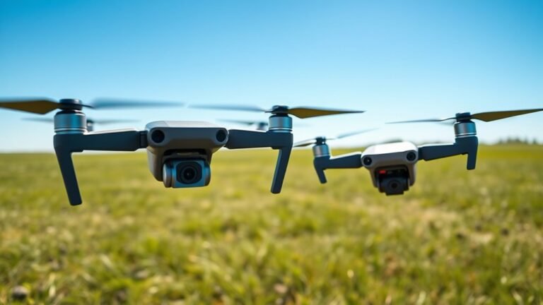 drone flight range comparison