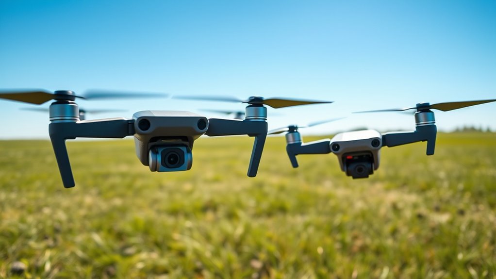 drone flight range comparison