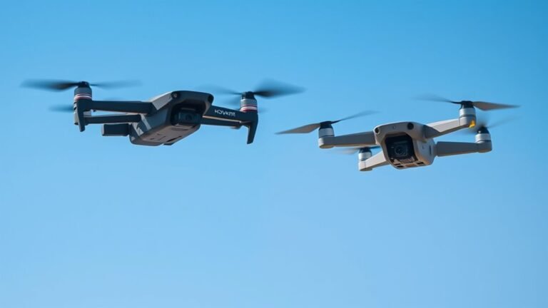 drone flight stability comparison