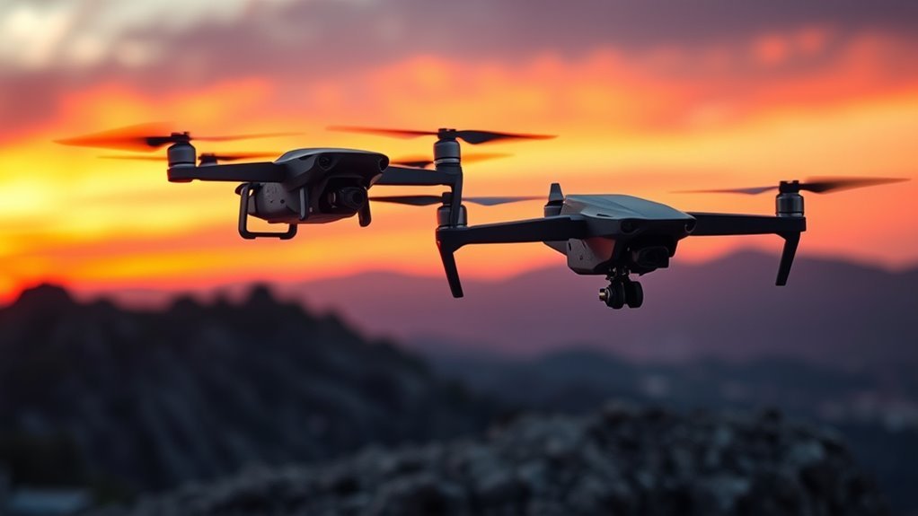 drone flight time comparison