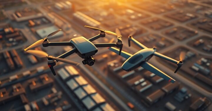 Intel Falcon 8+ vs. Delair UX11: Industrial 30-Minute vs. Long-Range 49-Minute Flight Duel