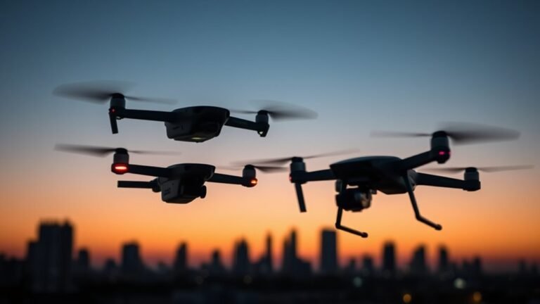 drone flight time comparison