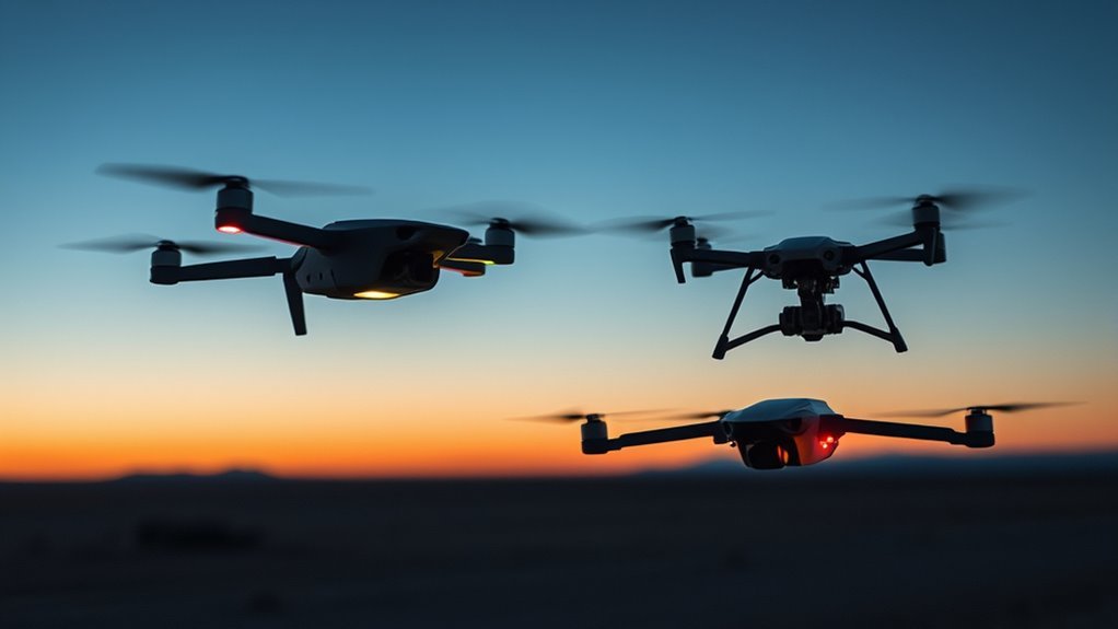 drone flight time comparison