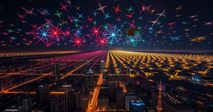 Intel Shooting Star vs. DJI Light Show Drone: Event vs. Coordinated Flight Showdown
