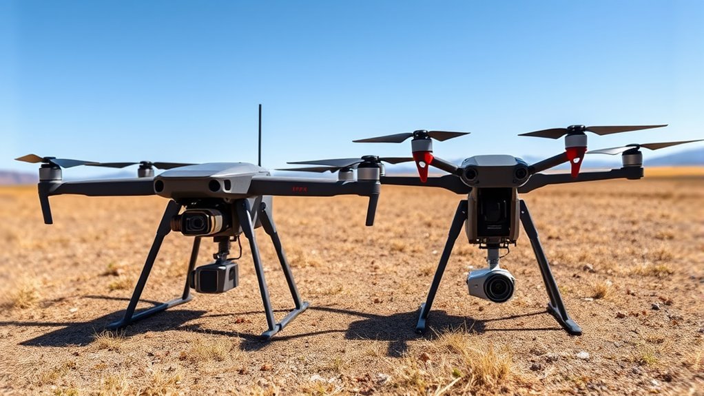 drone mapping distance comparison