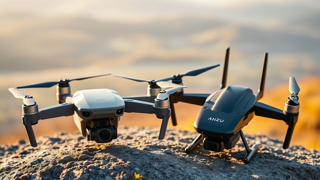 drone range comparison clash
