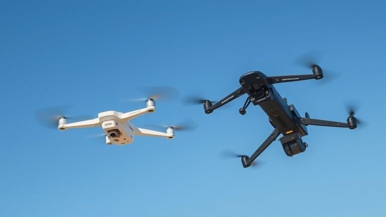 drone safety flight comparison