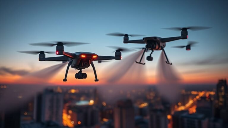 drone sanitization range comparison