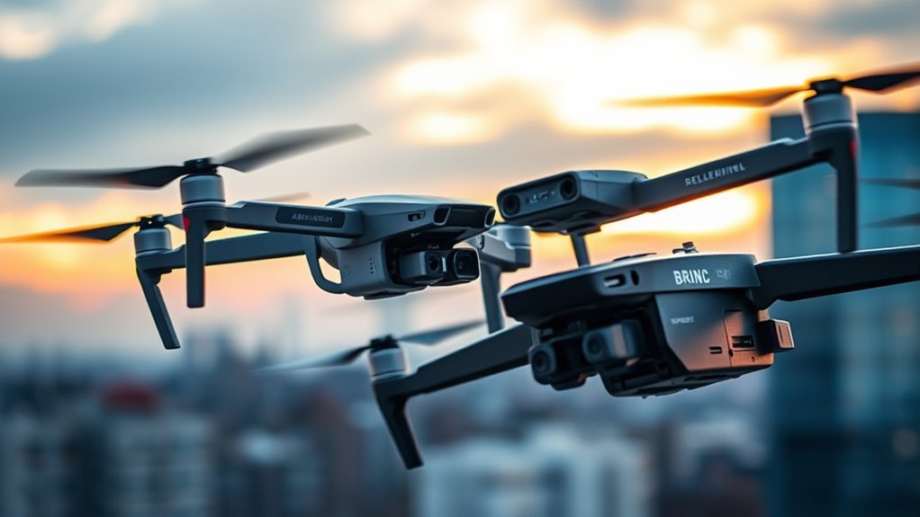 drone security camera showdown