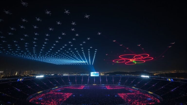 drone show coordination comparison