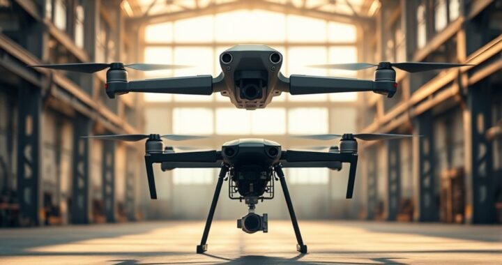 Coretronic Drone vs. Flyability Elios 3: Emerging vs. Inspection Camera Battle