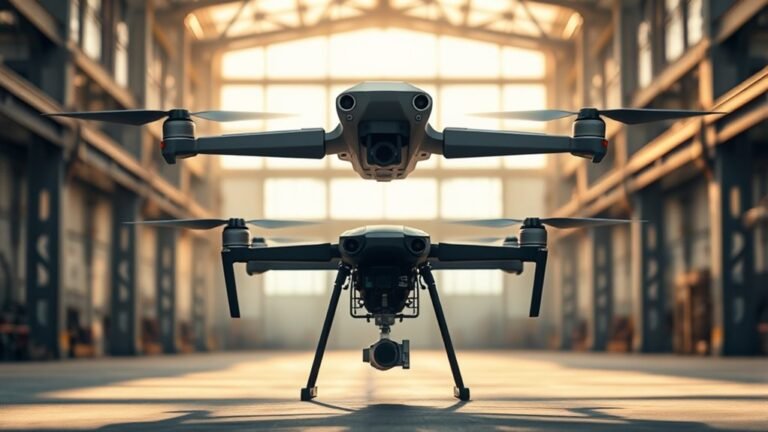 drone technology comparison battle