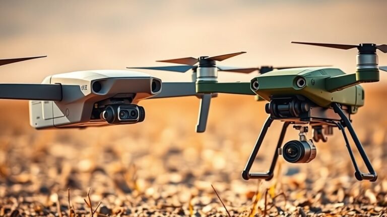 drone technology comparison battle