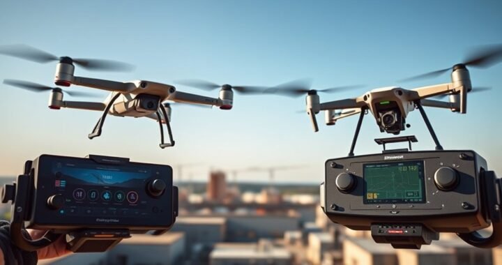 Intel Falcon 8+ vs. Delair UX11: Intel Cockpit vs. Delair Flight Deck Industrial Duel