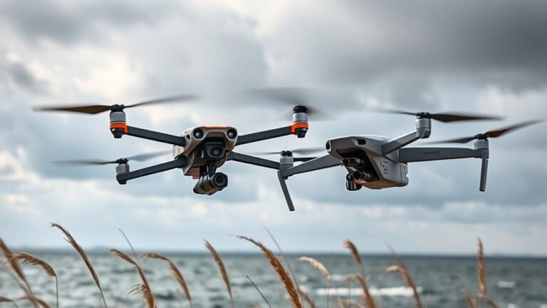 drone wind resistance comparison