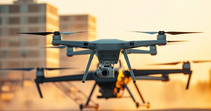 Lucid Sanitization Drone vs. Harris Aerial H6: Cleaning Camera vs. Heavy-Lift 6K Duel