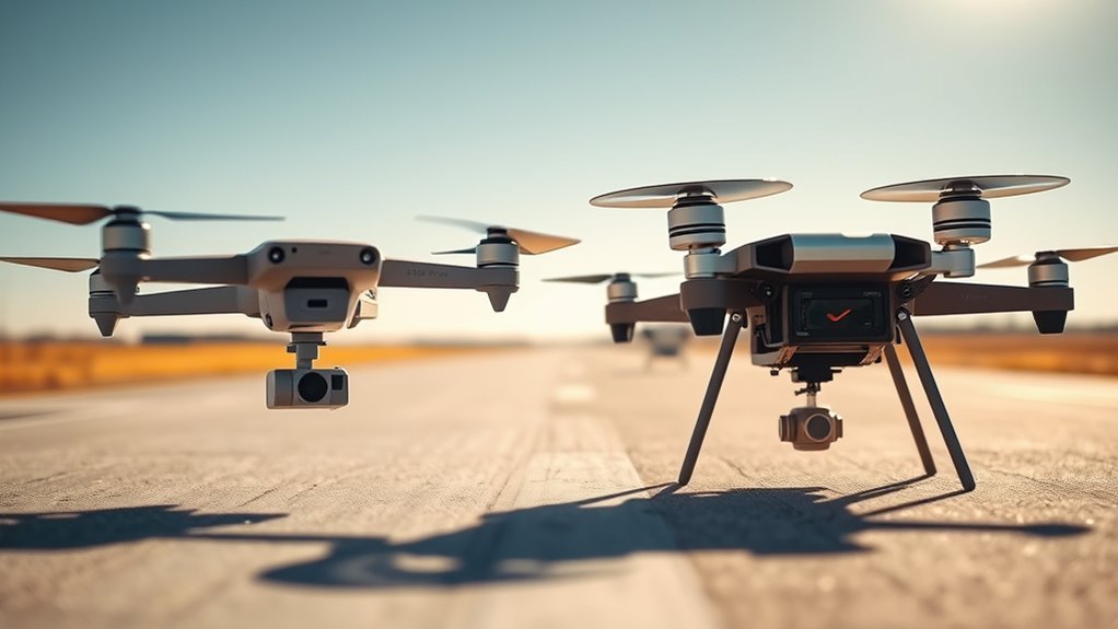 drones features and comparisons