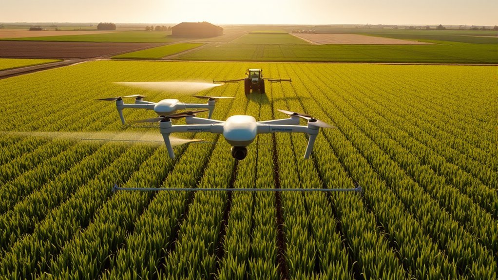 drones lower agricultural expenses