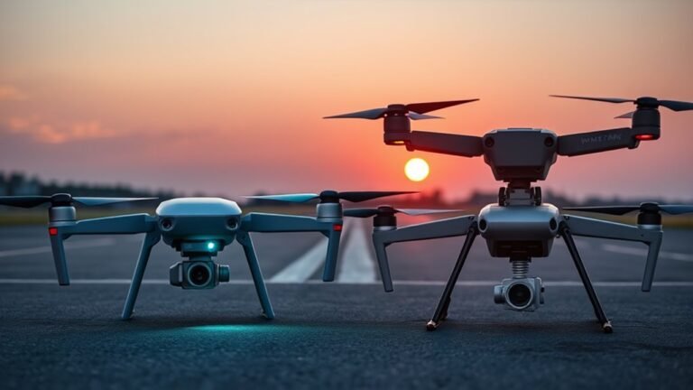 dual sensors gimbal comparison