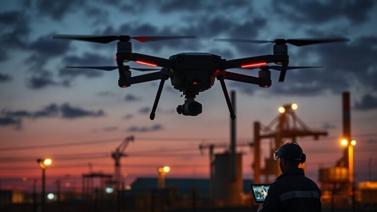 enhanced security drone patrols