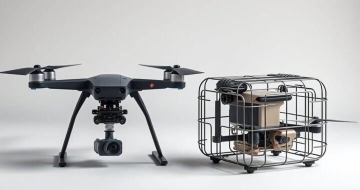Coretronic D16 vs. Flyability Elios 4: Emerging 38-Minute vs. Confined Space 12-Minute Flight Comparison