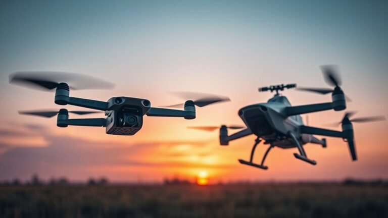 flight time comparison drones