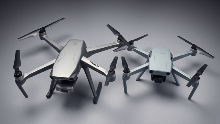 gimbal comparison between drones