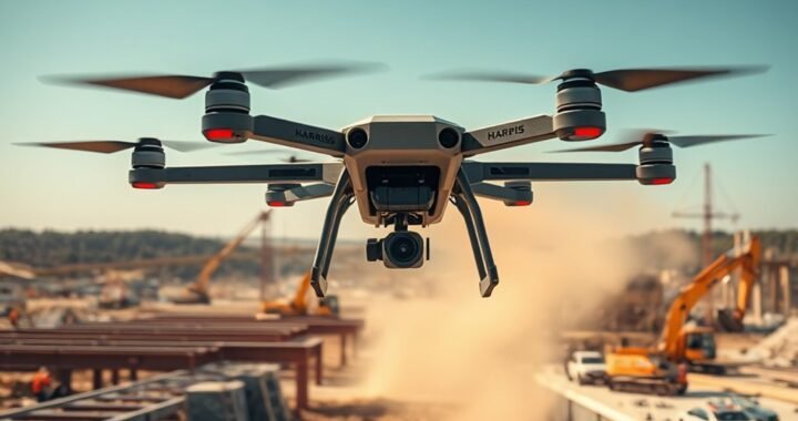 The Role of Harris Aerial’s Cameras in Heavy-Duty Tasks