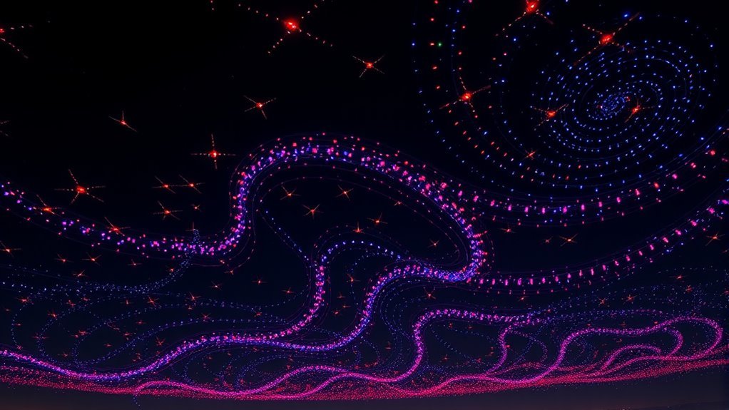 intel s drones dazzle audiences