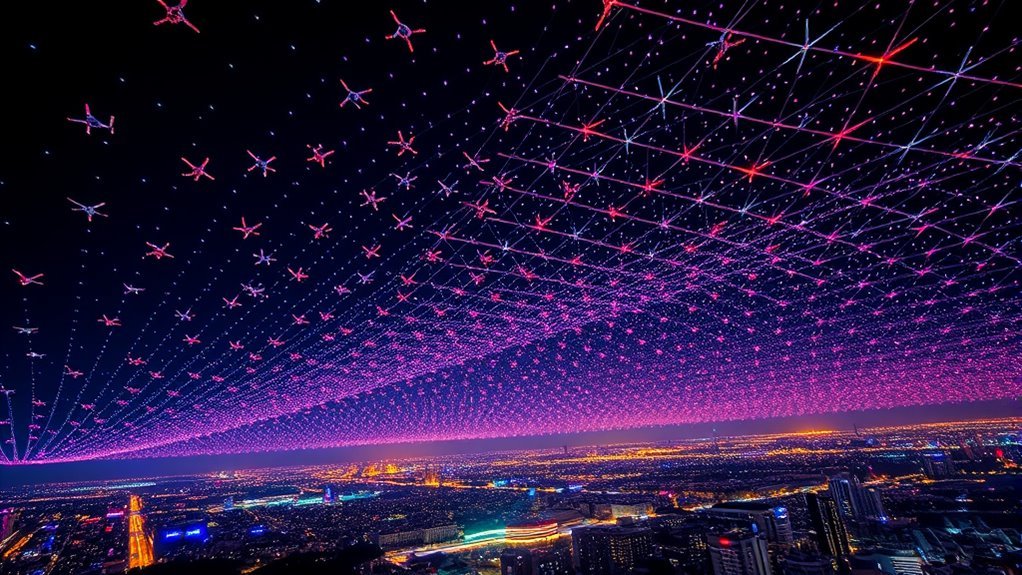 intel s innovative aerial displays