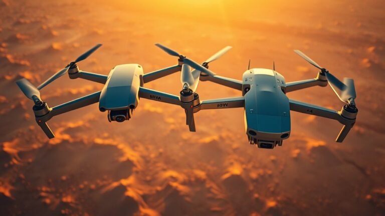 long range dual camera drones