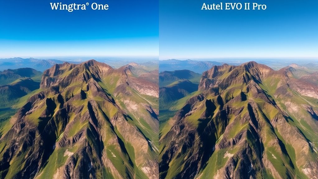 mapping camera quality comparison