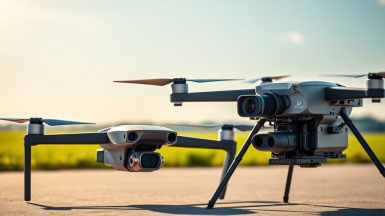 mapping vs industrial cameras