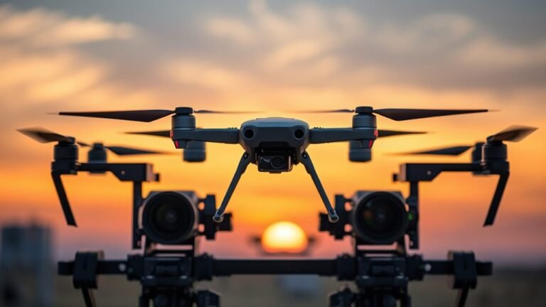 military drone camera comparison