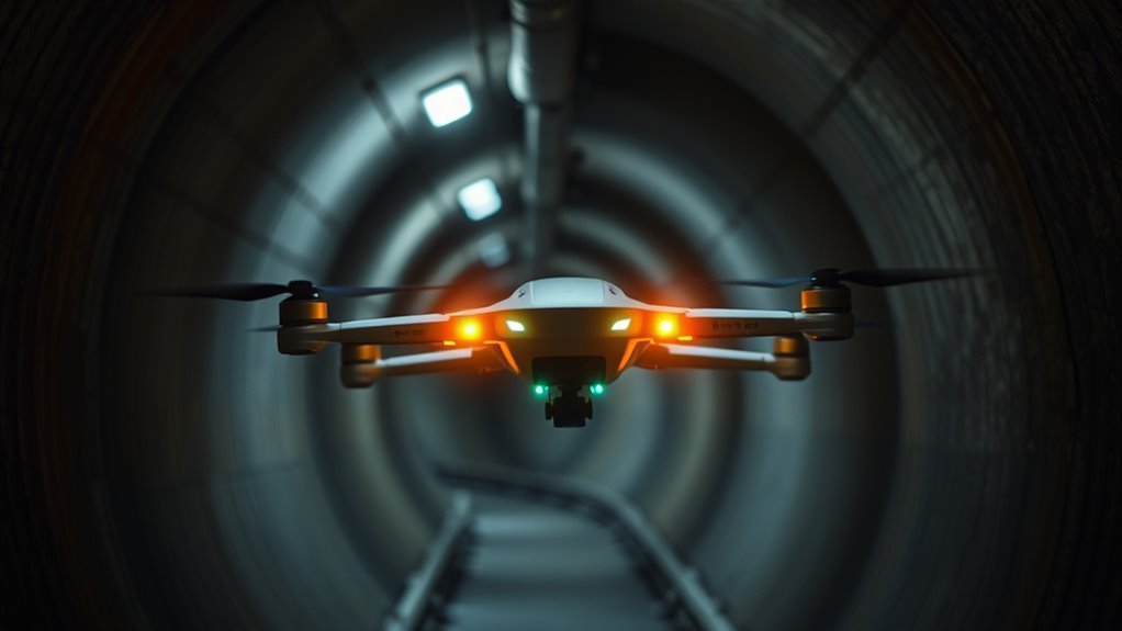 navigating tight confined areas