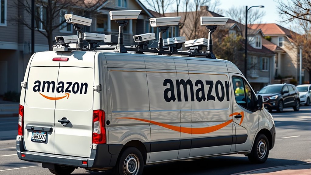 real time delivery tracking cameras