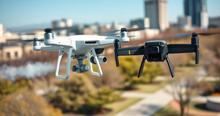 Lucid Sanitization Drone vs. HoverAir X1: Sanitization 25-Minute vs. Selfie 28-Minute Flight Showdown