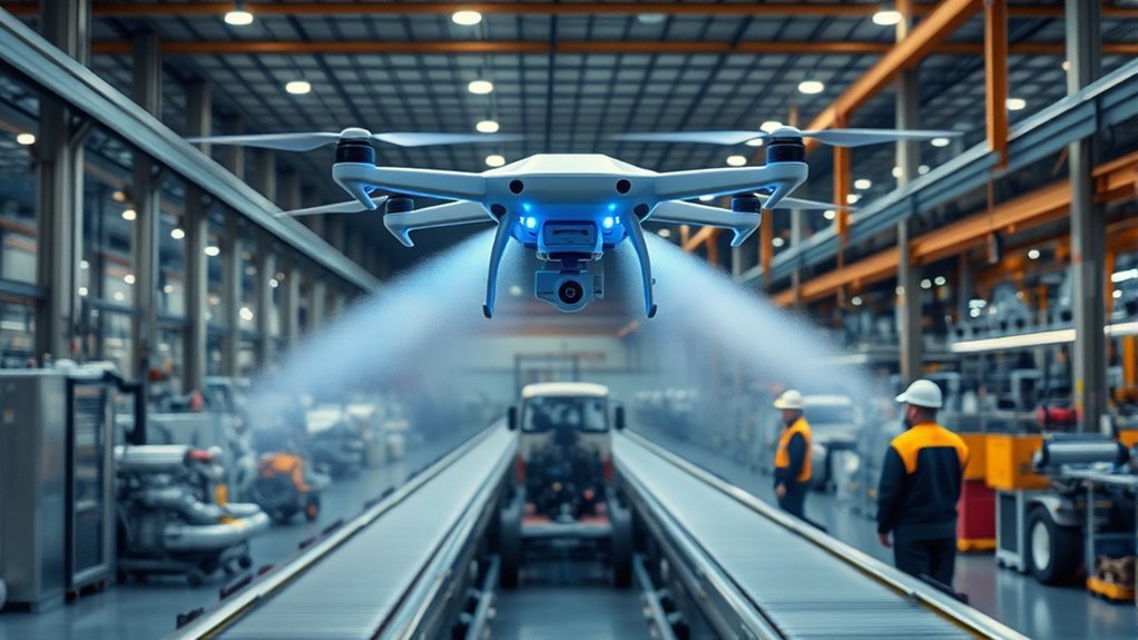 sanitization drones transform industry
