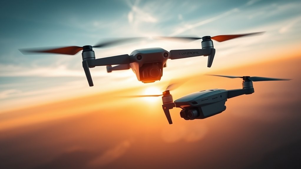 selfie drone range comparison