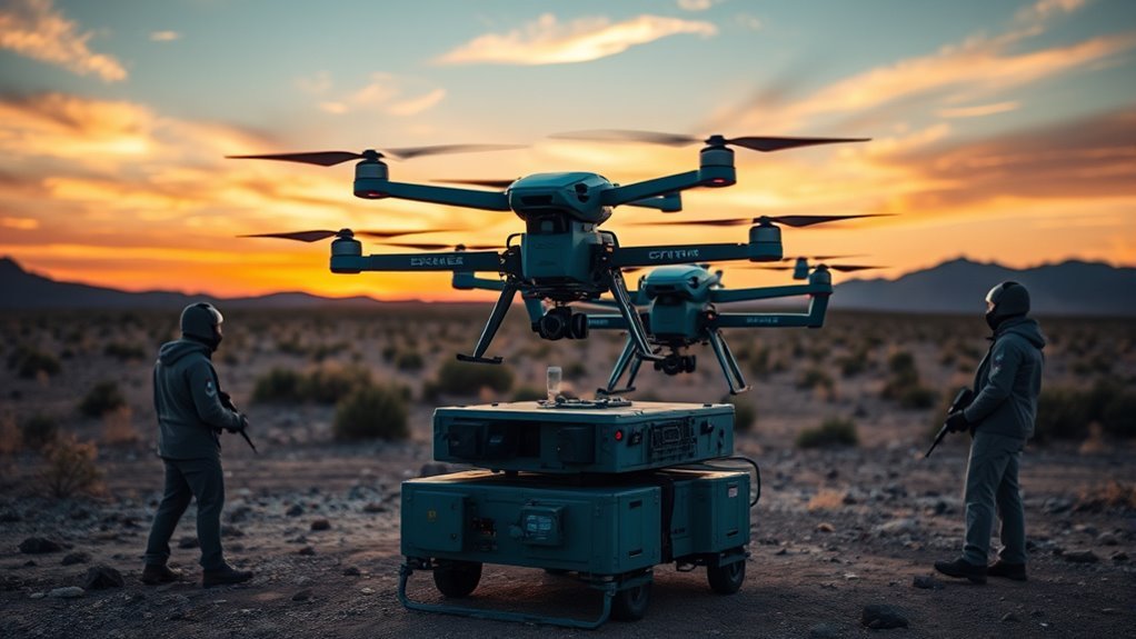 teal drones enable quick deployment