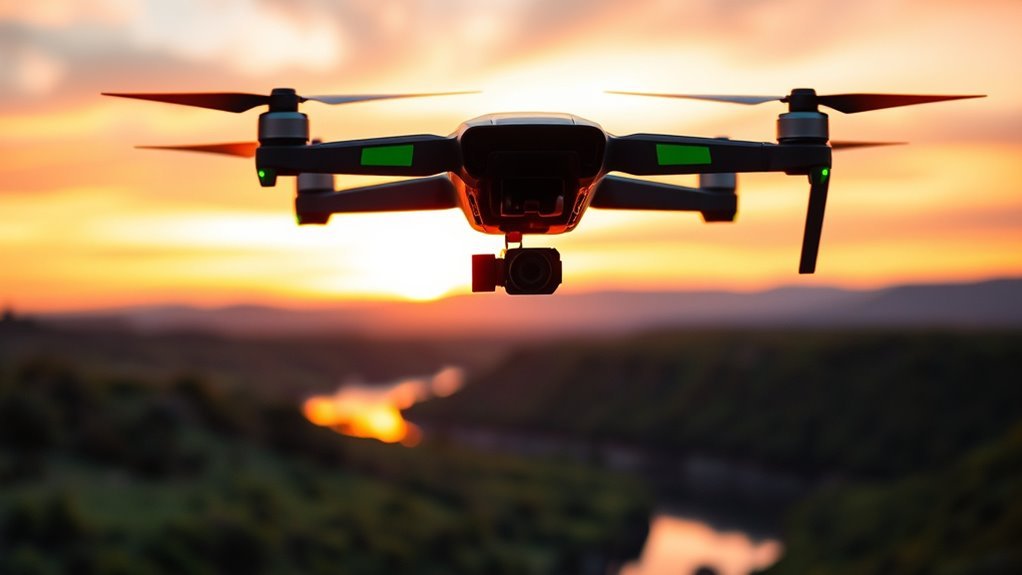 advanced aerial camera stabilization
